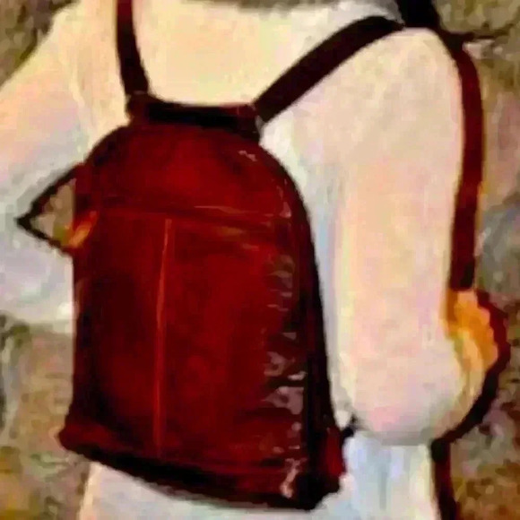 JACK GEORGES VOYAGER SMALL CONVERTIBLE BACKPACK CROSSBODY BUFFALO LEATHER - Picture 13 of 13